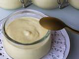 Crème gourmande à la vanille