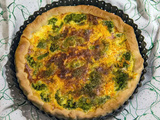 Quiche aux fleurettes de brocoli