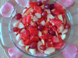Salade de fruits d’octobre rose