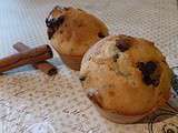 Muffins 3C: Chocolat-Cannelle-Cranberries