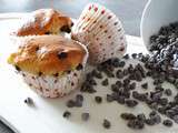 Muffins à la vanille et aux pépites de chocolat (sans beurre)