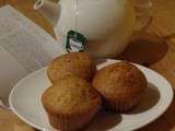 Muffins au thé vert à la fraise