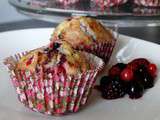 Muffins aux fruits rouges et à la vanille