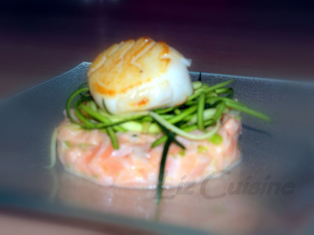 Recettes de Tartare de saumon de Liz Cuisine