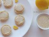 Mini tartelettes de lemon curd aux haricots blancs {Vegan}