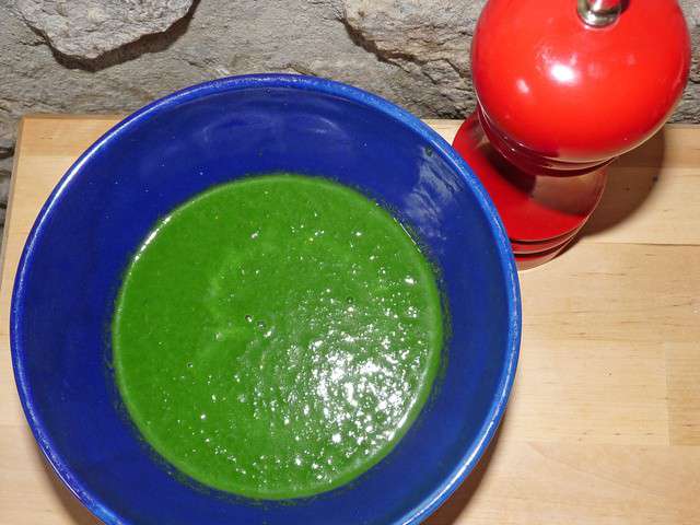 Soupe d'épinards de Loetitia Cuisine