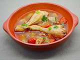Défi: mijoté de poulet aux saveurs thaï, pour mon tout récent jumelage, olé