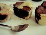 Moelleux marbré : chocolat noir et vanille