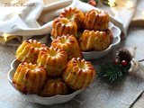 Cannelés salés truite fumée & mozzarella