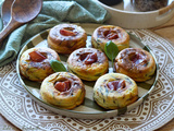 Clafoutis courgettes & chèvre frais