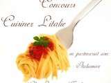 Concours Cuisinez l’Italie