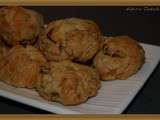 Cookies au roquefort et aux noix