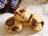 Cookies aux snickers® & chocolat