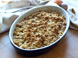Crumble aux prunes Reine-Claude