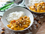 Curry de potimarron à la crème de coco