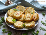 Flans de courgettes & truite fumée