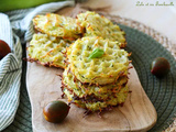 Galettes de pommes de terre & courgettes