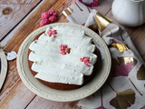 Gâteau au yaourt aux myrtilles & chantilly mascarpone