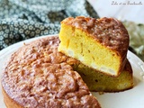 Gâteau madeleine aux poires & amande