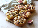 Gâteau moelleux aux figues & noix