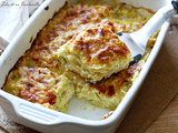 Gratin de pommes de terre aux poireaux