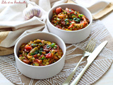 Mijoté de fèves & petits pois au chorizo