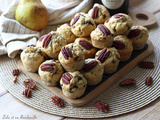 Mini muffins aux flocons d’avoine & poire