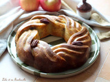 Moelleux aux noix de pécan & pommes