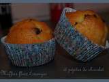 Muffins à la fleur d’oranger et pépites de chocolat