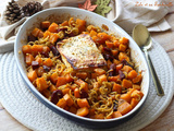 One pot pasta butternut & feta au four