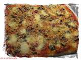 Pizza aux légumes grillés et à la mozzarella