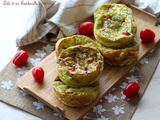 Quiches sans pâte aux tomates cerises, pesto & feta