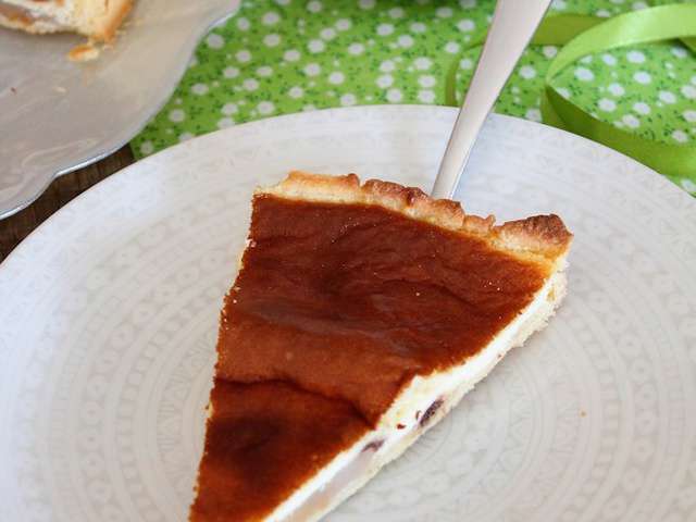 Recettes De Tarte Aux Poires Et Pépites De Chocolat