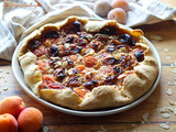 Tarte express aux prunes & abricots