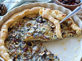 Tarte fine poires & fourme d’Ambert