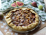 Tarte rustique aux figues & fourme d’Ambert