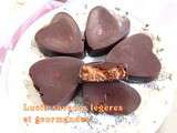Chocolats fourrés aux amandes pralinées