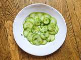 Green radis – Carpaccio de radis vert à l’huile de sésame