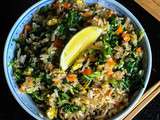 Simple, rapide, efficace – Mon riz sauté au kale