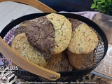 Cookie Double : Choco/Amande et Vanille/Pistache