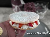 Macarons Chantilly Fraises