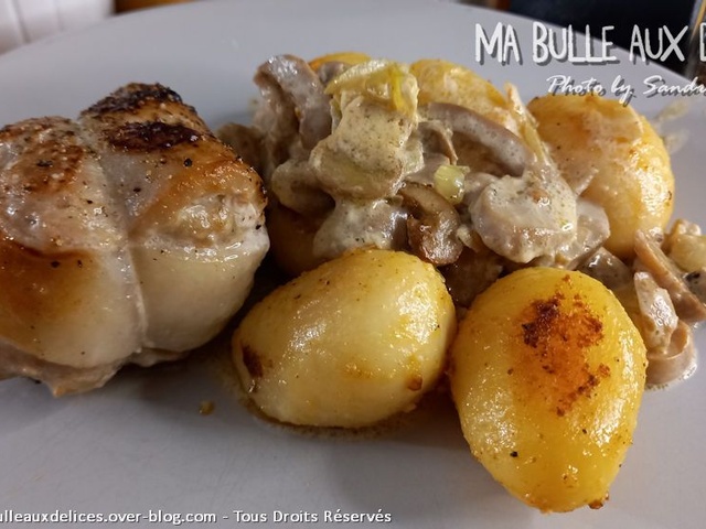 Paupiette De Porc A La Creme