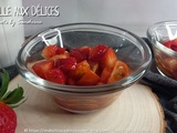 Tartare de fraise et tomates balsamique - Recette Cyril Lignac