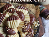 Biscuits Pattes de Chat Sablées Fondantes et Faciles