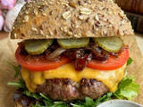 Burger aux Oignons Confits
