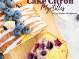 Cake Citron aux Myrtilles Moelleux et Léger