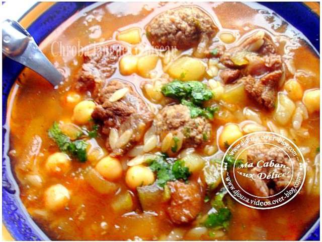 Chorba Au Poulet Et Langue D'oiseau