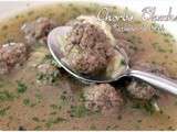 Chorba blanche soupe algerienne