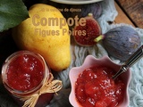 Compote Figues Poires au Sirop d’Agave