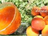 Confiture d’abricots allegee a la vergeoise et agar-agar